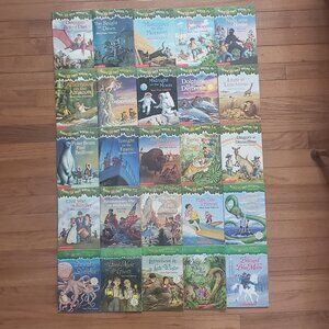 Jack and Annie Magic Tree House Books (25)